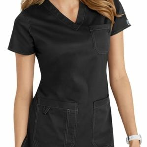 Med Couture Black Scrubs Set